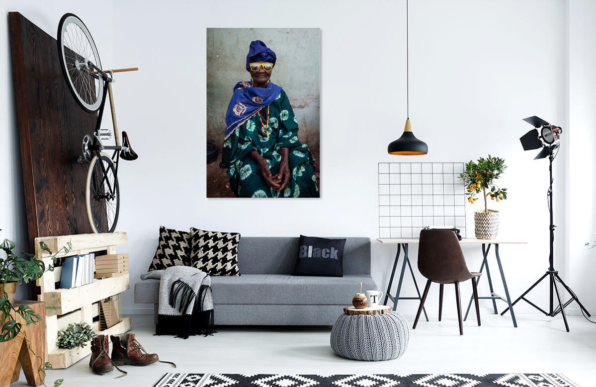 Portrait African lady by Ellis Photography