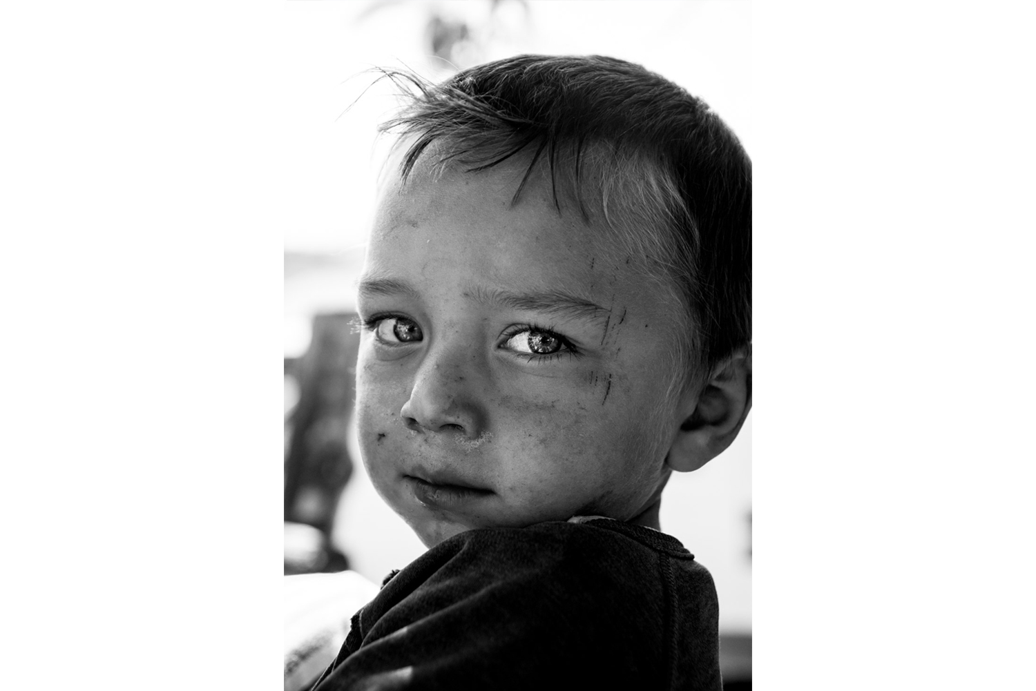 Portrait of a Romanian Boy
